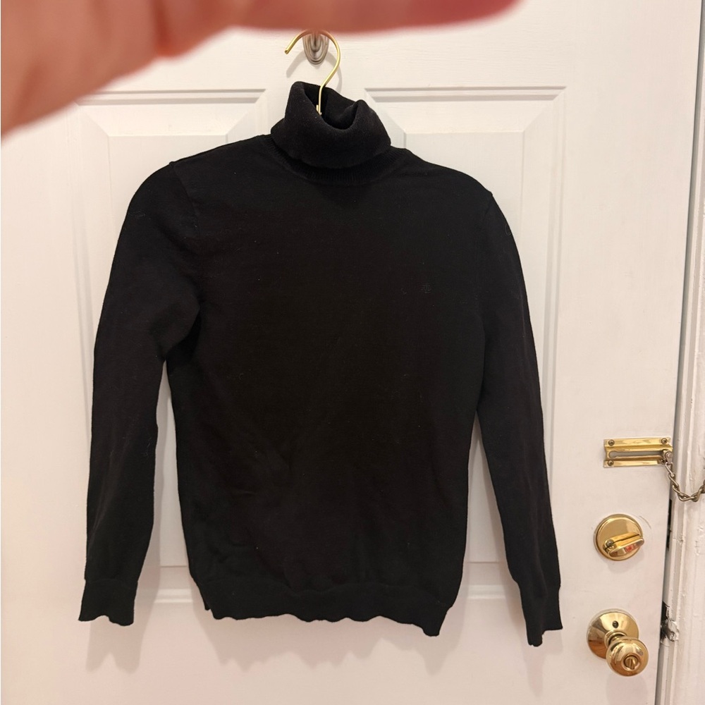 Ralph Lauren Women’s Classic Black Turtleneck Sweater
